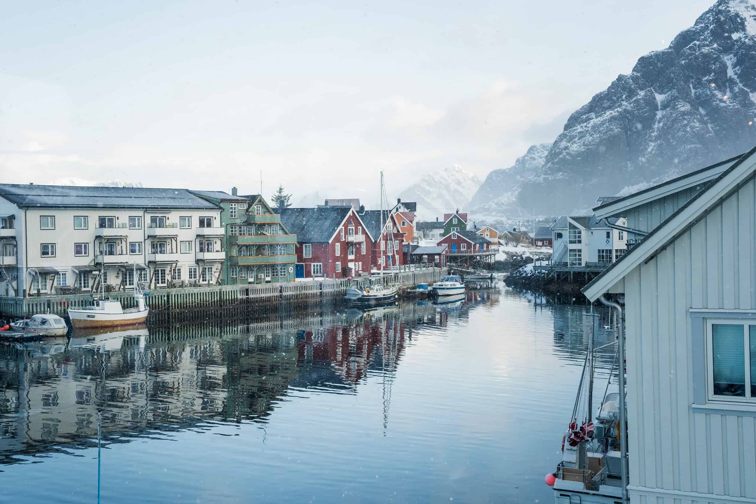 Lofoten esquí de montaña