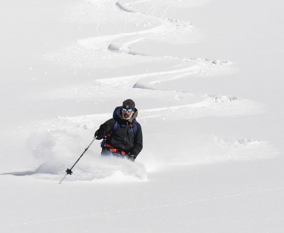 Lofoten esquí con guía