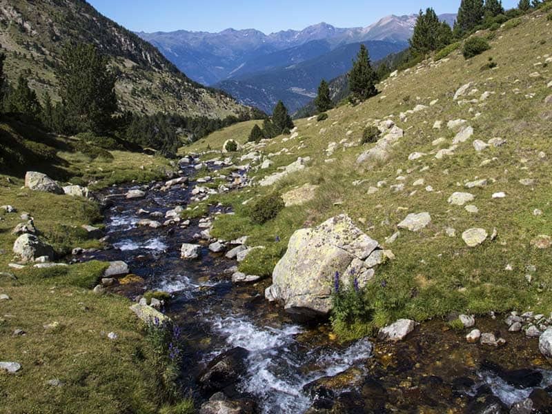 Andorra mountains summer