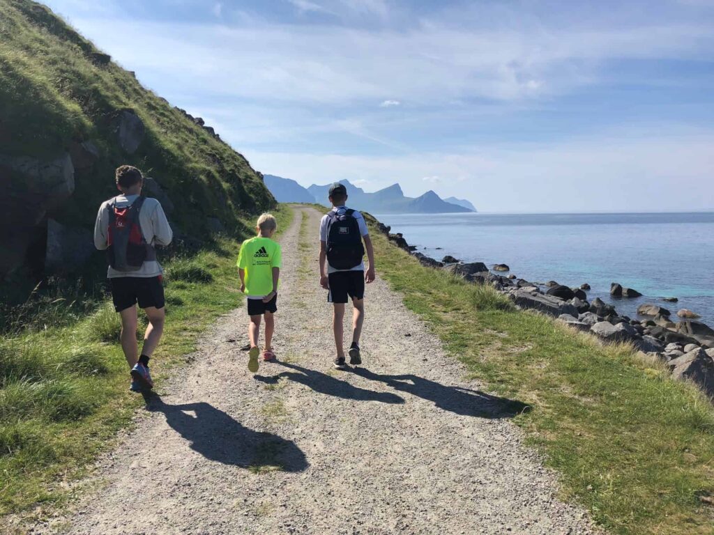 trekking lofoten verano