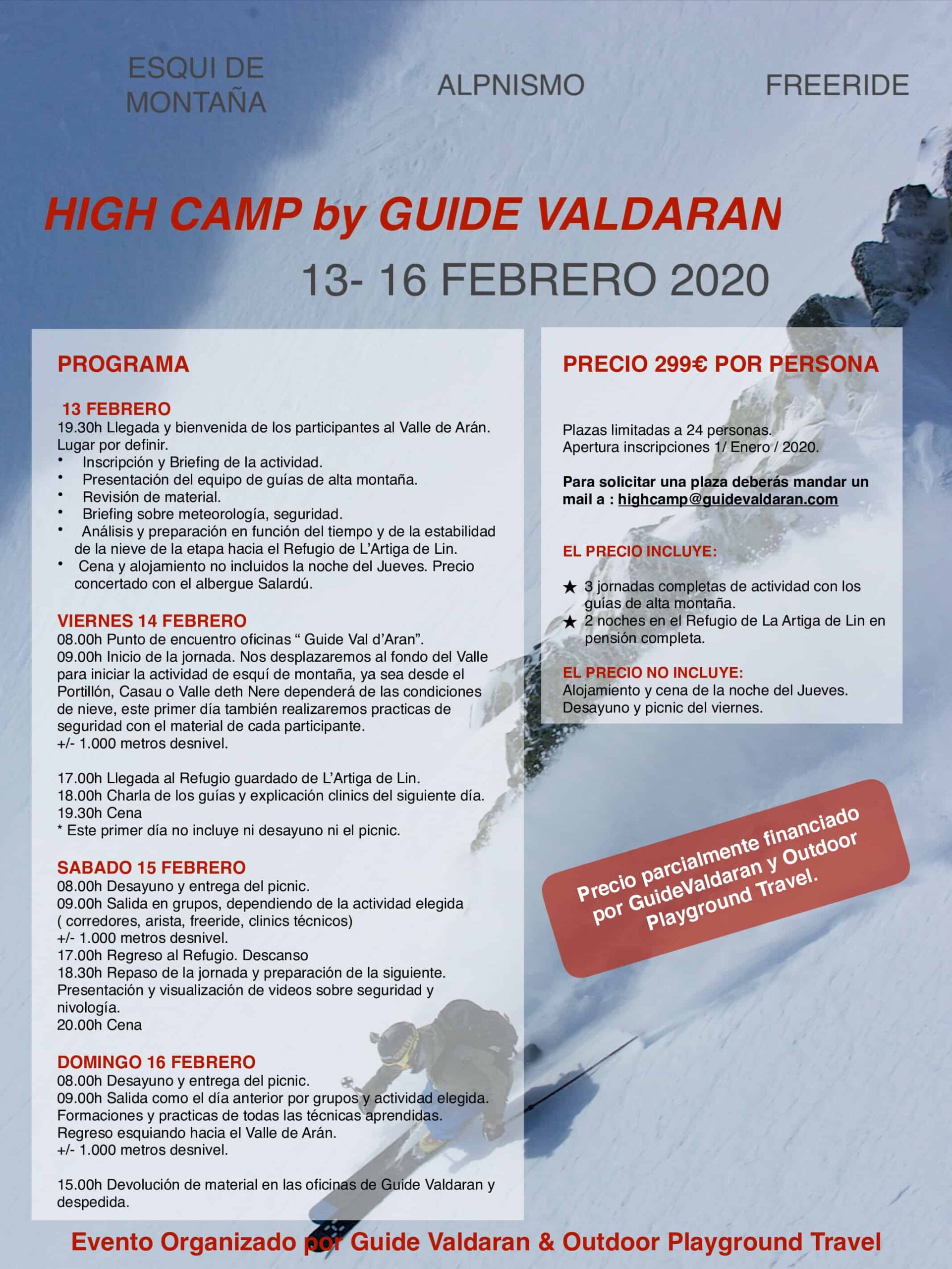 highcamp 2020 Valle Arán