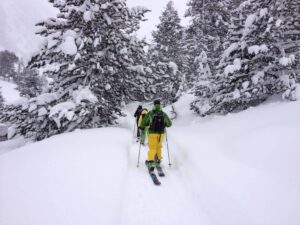 Ski de randonnée aux Pyrénnées