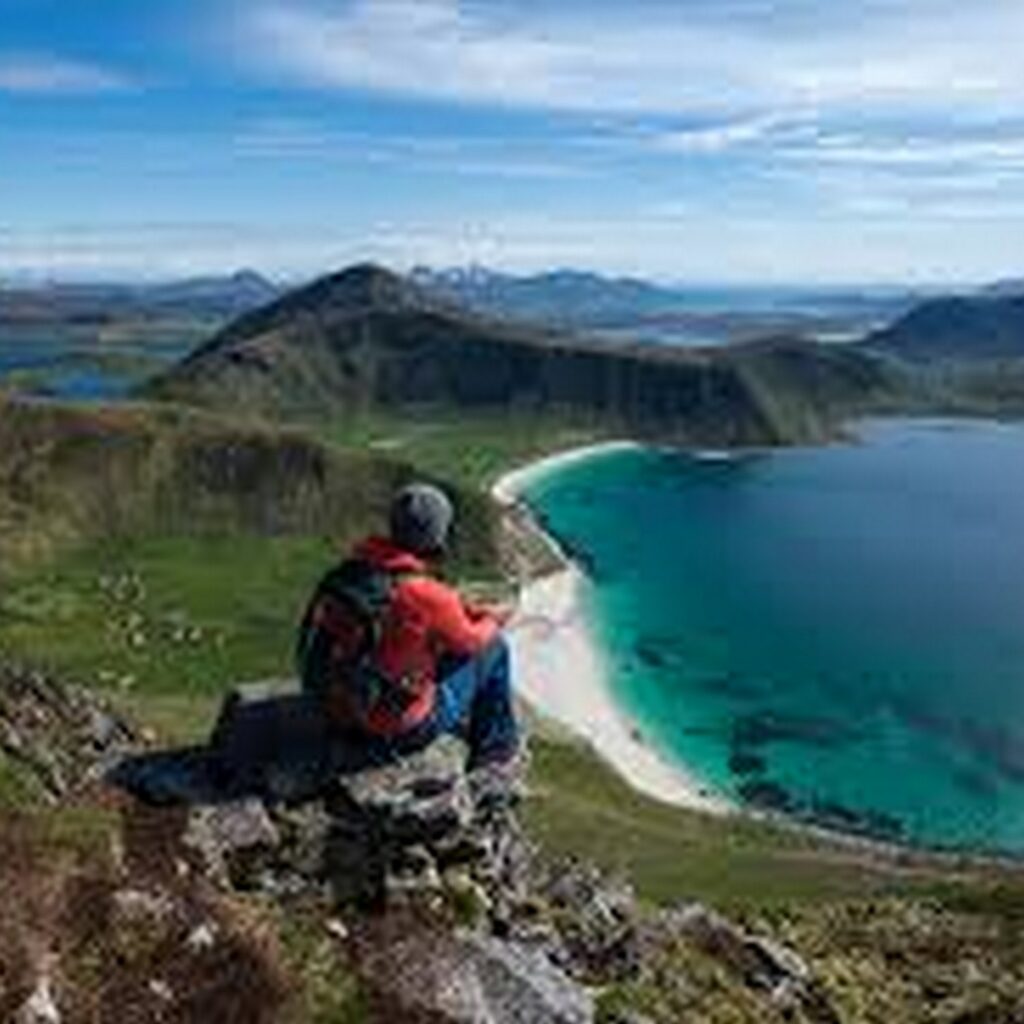 plage Lofoten été