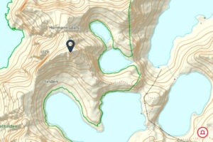 Lofoten map trekking