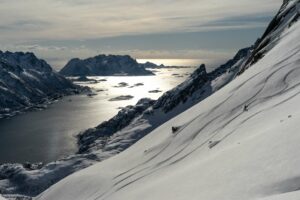 Skier aux Lofoten