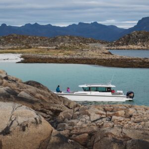 Lofoten summer boat