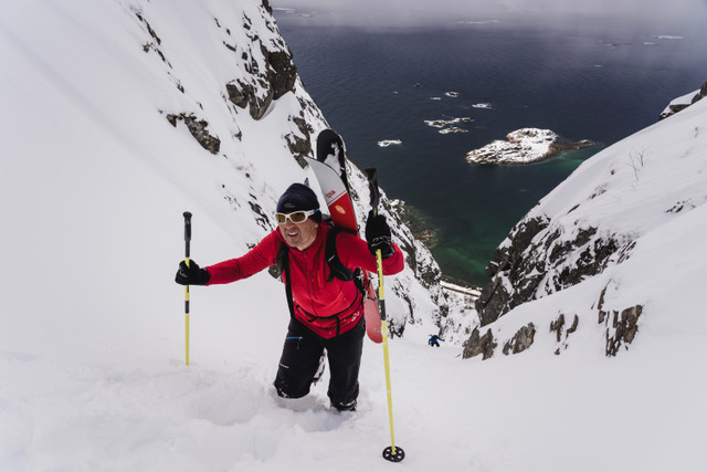 Esquí de montaña en las Lofoten