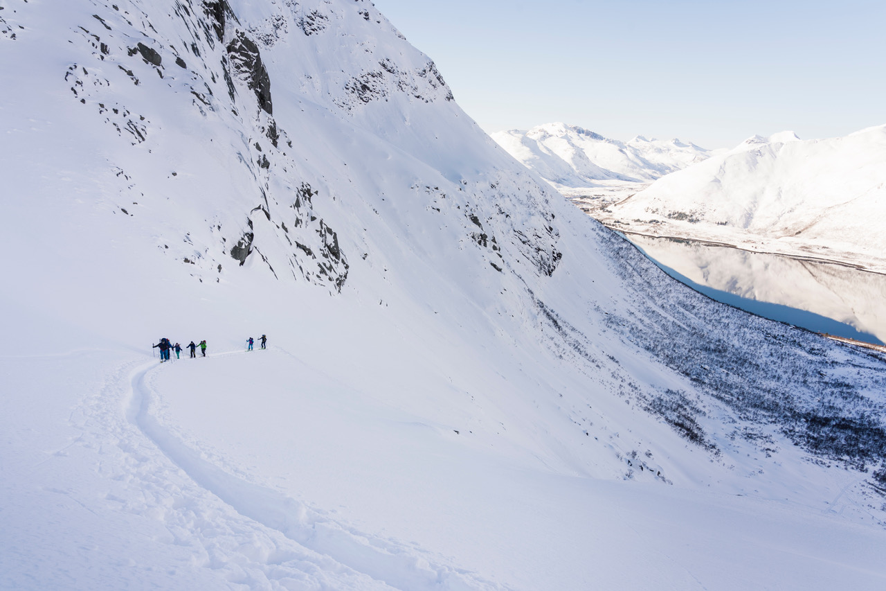 Ski randonnee Lofoten