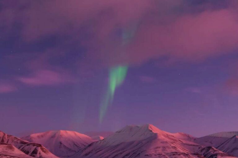 Auroras boreales Svalbard