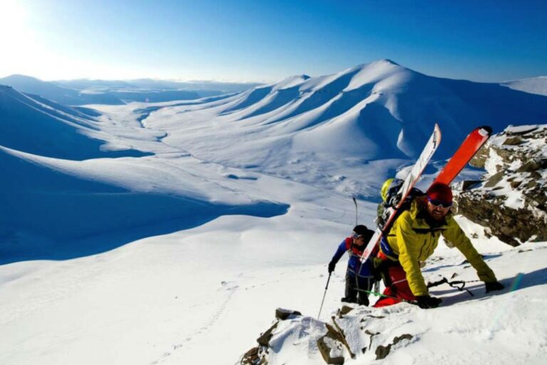 Esquí de montaña Svalbard