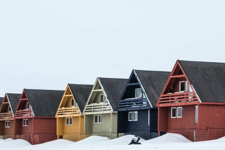 Svalbard casas colores