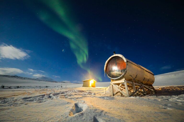 Svalbard paisaje nieve