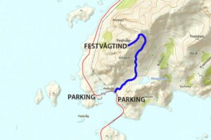 trekking Festvågtinden