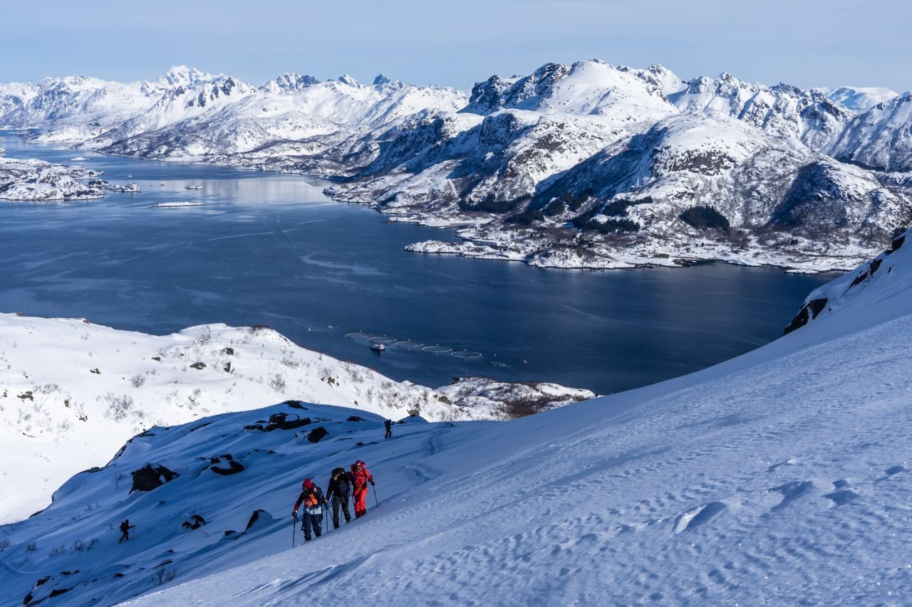 Ski Randonnee aux Lofoten